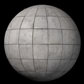 Concrete Plates 01 8k (2x2m)