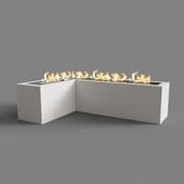 Decoflame Corner e-Ribbon Fire