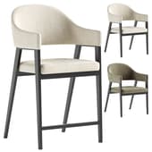 Adele Counter Stool and Adele Dining Chair