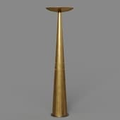Латунный Торшер Ottimo Torchiere Floor Lamp