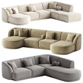 U shaped sofa Miley right