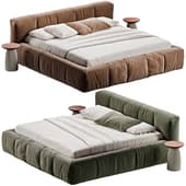 Astrid  Low Headboard Bed Frame