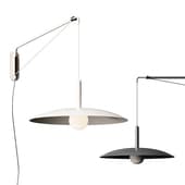 Cruz Minimalist Adjustable Plug In Wall Sconce