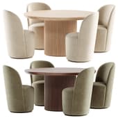 Kendall Chair and Siren Table