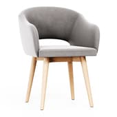 Chair Ivin velvet set2