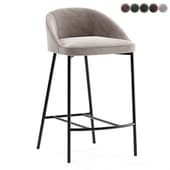 SOCO COUNTER STOOL CHARCOAL GREY