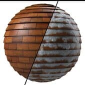 D261 wood Roofing materials 