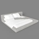 Кровать tolu от beds.one 1800side pouf