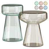 Ochre side table Flums