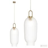 Clear Frosted Glass Pendant Light for Kitchen C