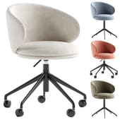 Belle Desk Chair and Belle Swivel Armchair
