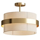  Freya Bride Fabric Ceiling Lamp