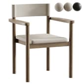 Capri  Dining Arm Chair Stackable