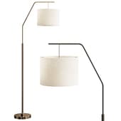 Aneirin Iron Suspended Floor Lamp