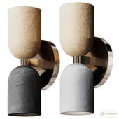 Ceramic Up Down Wall Sconce
