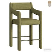 Solwyn Upholstered Counter Stool by Westelm