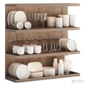 Декоративный набор посуды 02/ dishes set 02