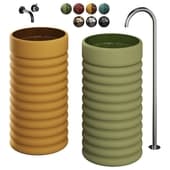 Freestanding Clay Basins FB III | Studio LOHO