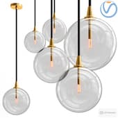 Glass Globe Mobile Cluster