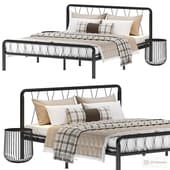Кровать Мали 160 Black Divan.ru