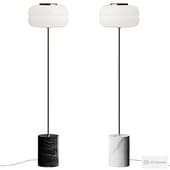 Westwing Collection Bun Marble Floor Lamp