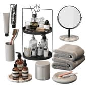 Декор для санузла - Bathroom decor set P08