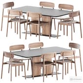 Dinning chair and table set01