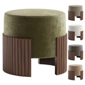 Ethnicraft Roller Max Pouf