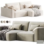 Corner Sofa Space 1 Velvet Gray By Divan.ru