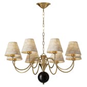 Micahell Capiz Shell Branch Chandelier 8 heads