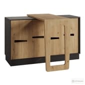 FOLDY wooden sideboard