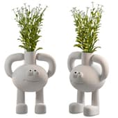 Mr Big Toe Ceramic Vase