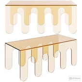Журнальный стол стол VB Glass Table by Vatreria Bazzanese