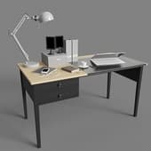 Office Desktop IKEA ARKELSTORP