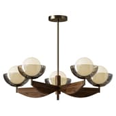Large Layla Ceiling Light in Wood
