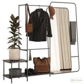 Hallway set 29/ Вешалка с зеркалом La Forma Galatia