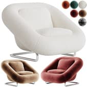Barrel armchair by Minotti