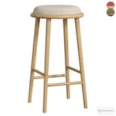 Naolin Oak Counter Stool by Westelm