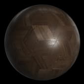 PanelRhombs-SG Pine Dark Brown