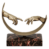 Hands sculpture