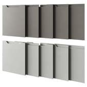 Kitchen Fronts with Integrated Handle