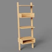 Стеллаж из массива тика PERGOLA