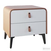 Homary Modern Nightstand End Side
