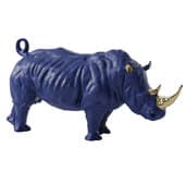 Lladró RHINO. Коллекция Bold Blue