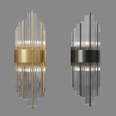 LampsShop ru B4106 Sconce Gold Glass Stick 5