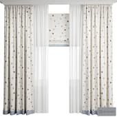Curtain for children's 46/ Шторы для детской комнаты