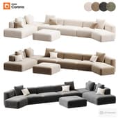 COOPER Modular Sofa By Frigerio