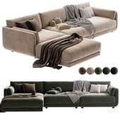 Naples Modular Upholstered Chaise L Sectional