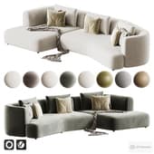 Alma Modular Dining Sofa by talentispa.com