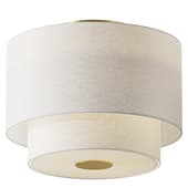 Tanyel Fabric Flush Mount